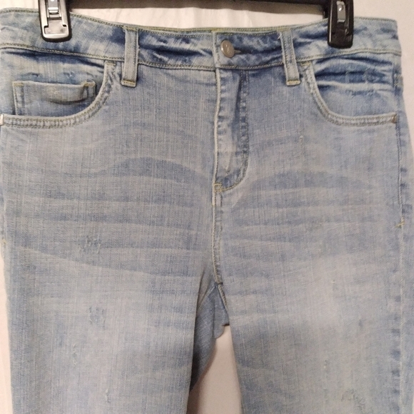 Anthropologie Pilcro Flare Denim Jeans Size 28 - Picture 7 of 14